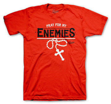 Retro 11 IE Bred Shirt - Enemies - Red