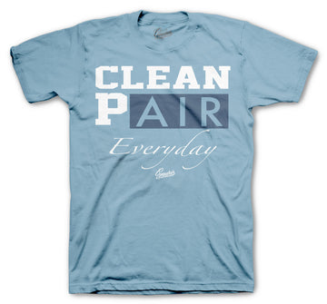 Retro 5 Bluebird Shirt - Clean Pair - Light Blue