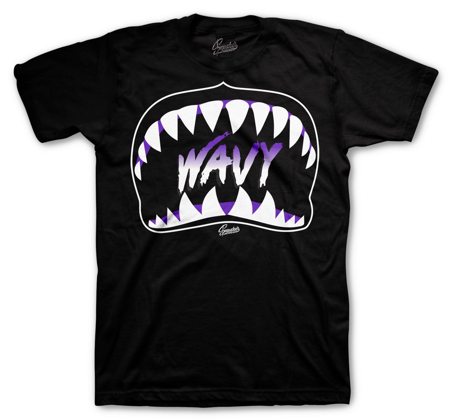 Retro 12 Dark Concord Shirt - Wavy - Black