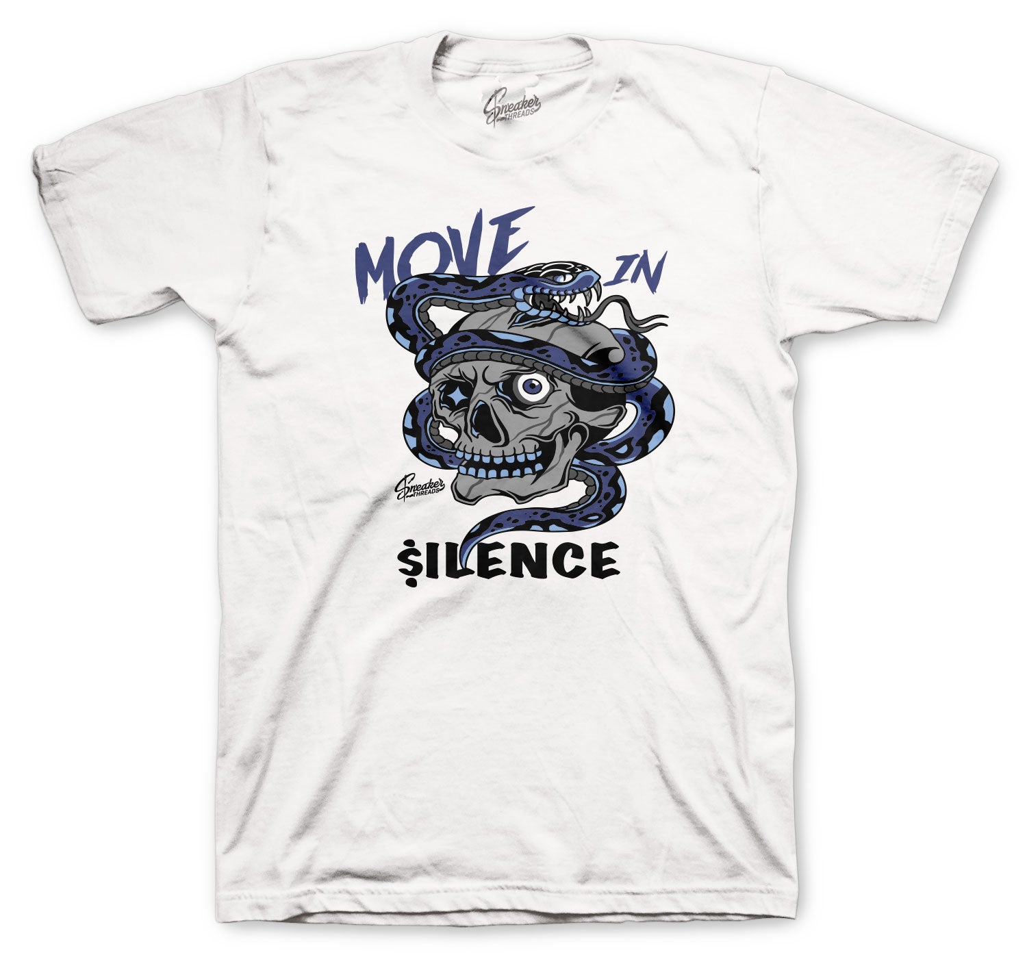 Retro 12 Indigo Shirt - Move In Silence - Stone Blue