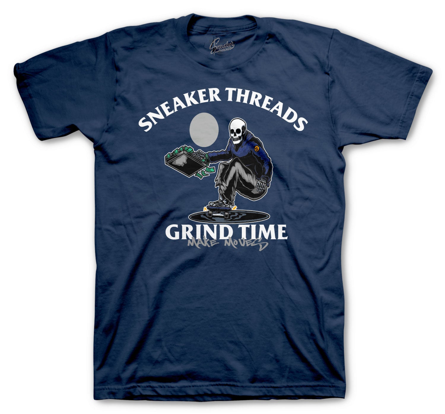 Mens t shirt collection matching with mens jordan 1 midnight navy sneakers 