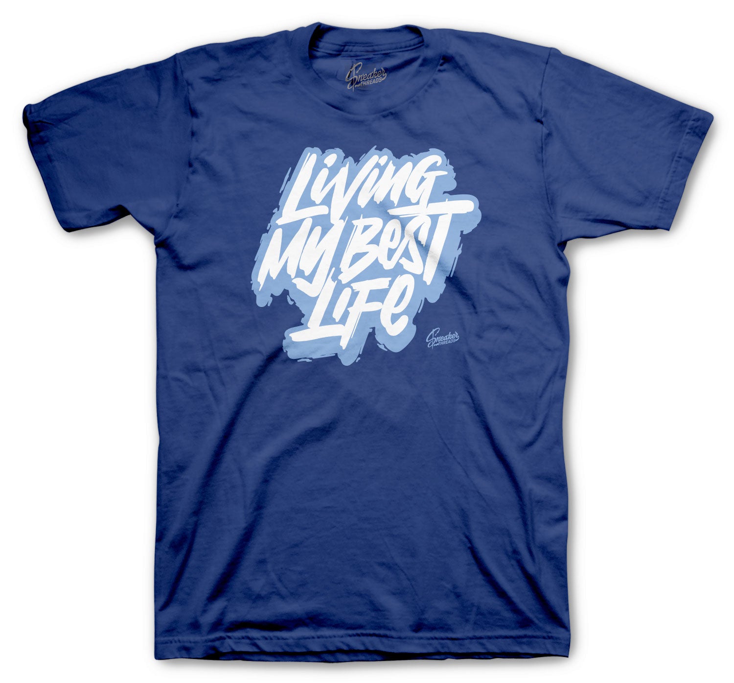 Retro 12 Indigo Shirt - Living Life - Stone Blue