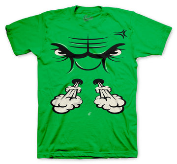 Retro 5 Oregon Shirt - Bullface - Green