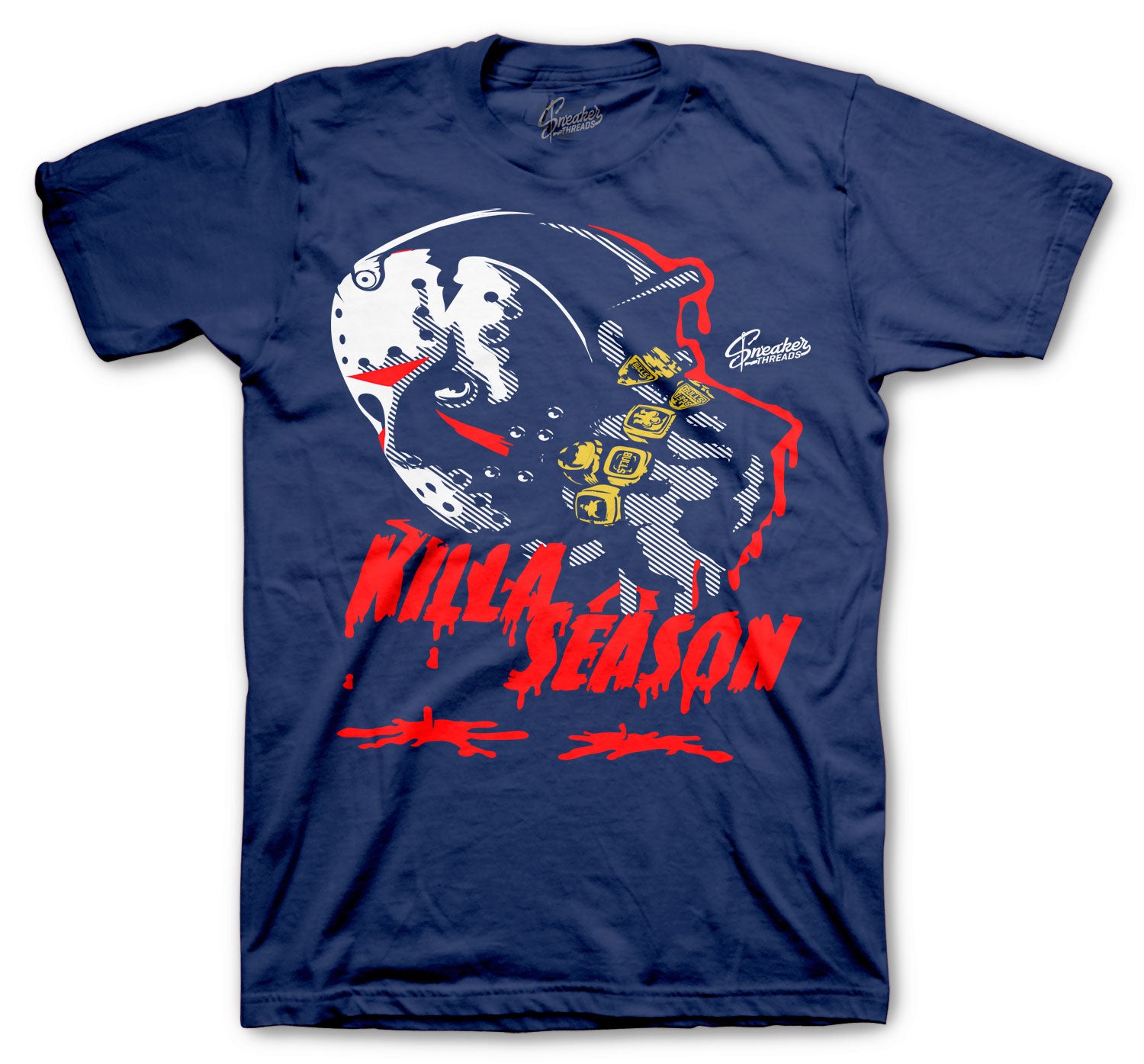 Retro 7 PSG Shirt - Killa Season - Navy