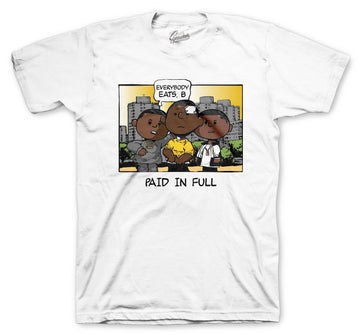 Retro 11 Citrus Shirt - Everybody Eats - White