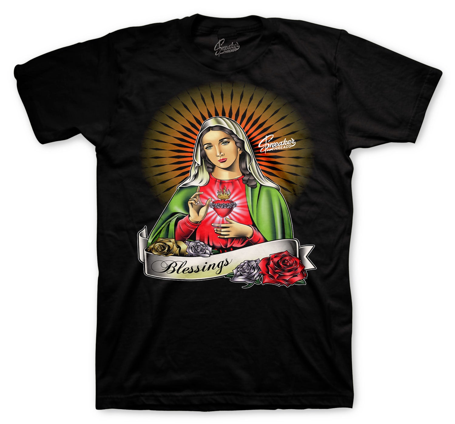 Dunk SB Strawberry Shirt - Virgin Mary - Black