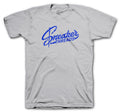 T shirt collection for men matches with mens Jordan 3 blue cement sneakers