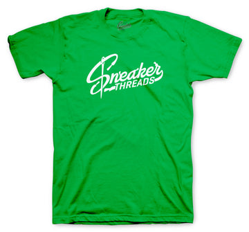Retro 13 Lucky Green Shirt - ST Logo - Green