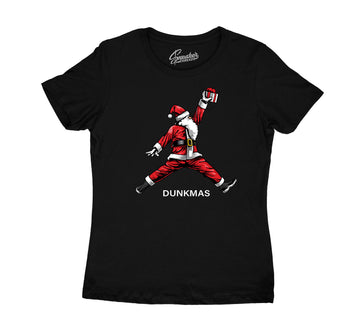 Womens Jubilee 11 Shirt - Dunkmas - Black