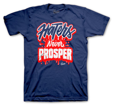 Retro 7 PSG Shirt - Never Prosper - Navy