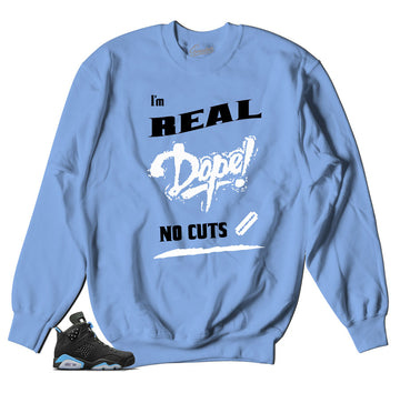 Jordan 6 UNC sweaters match | University blue 6 sweatshirts.