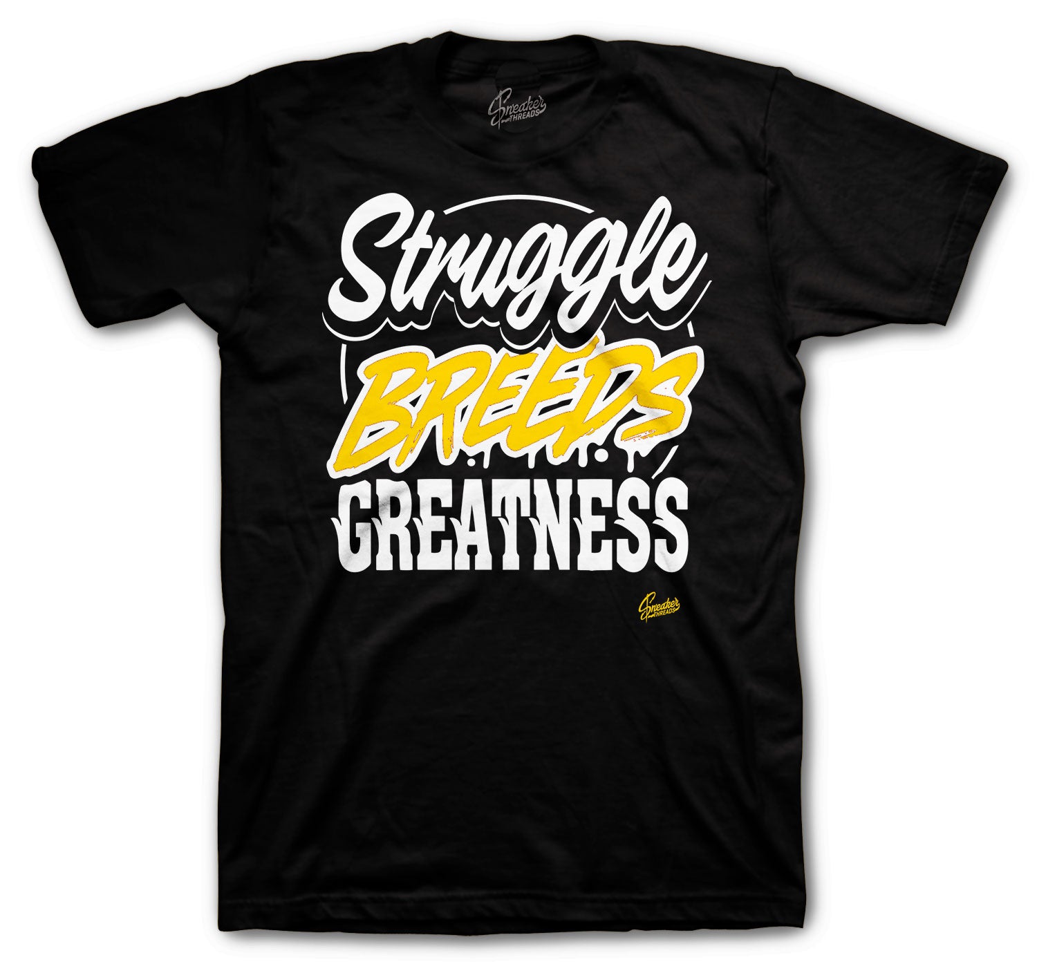 Dunk Hi Varsity Maize Shirt - Struggle Breeds - Black