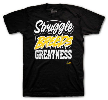 Dunk Hi Varsity Maize Shirt - Struggle Breeds - Black