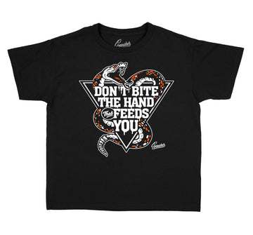 Kids Starfish Shirt - Don't Bite - Black