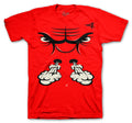 Jordan 11 Bred Exclusive Bullface shirt to match