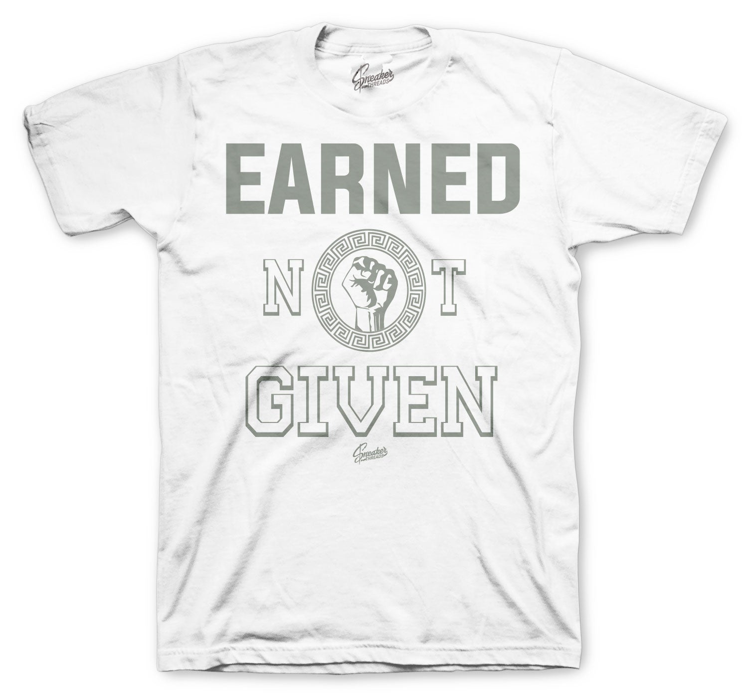 Retro 1 Seafoam Shirt - Earned - White