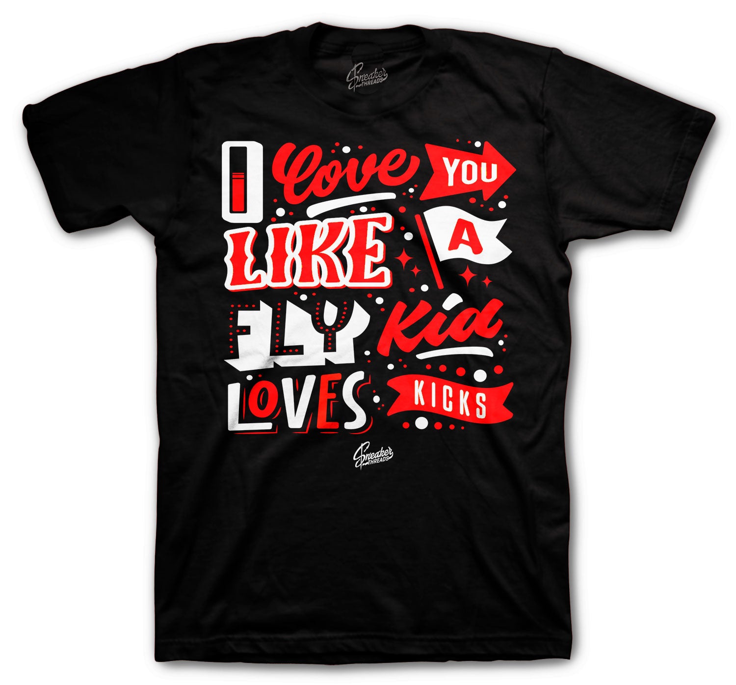 Retro 11 IE Bred Shirt - Fly Kicks - Black