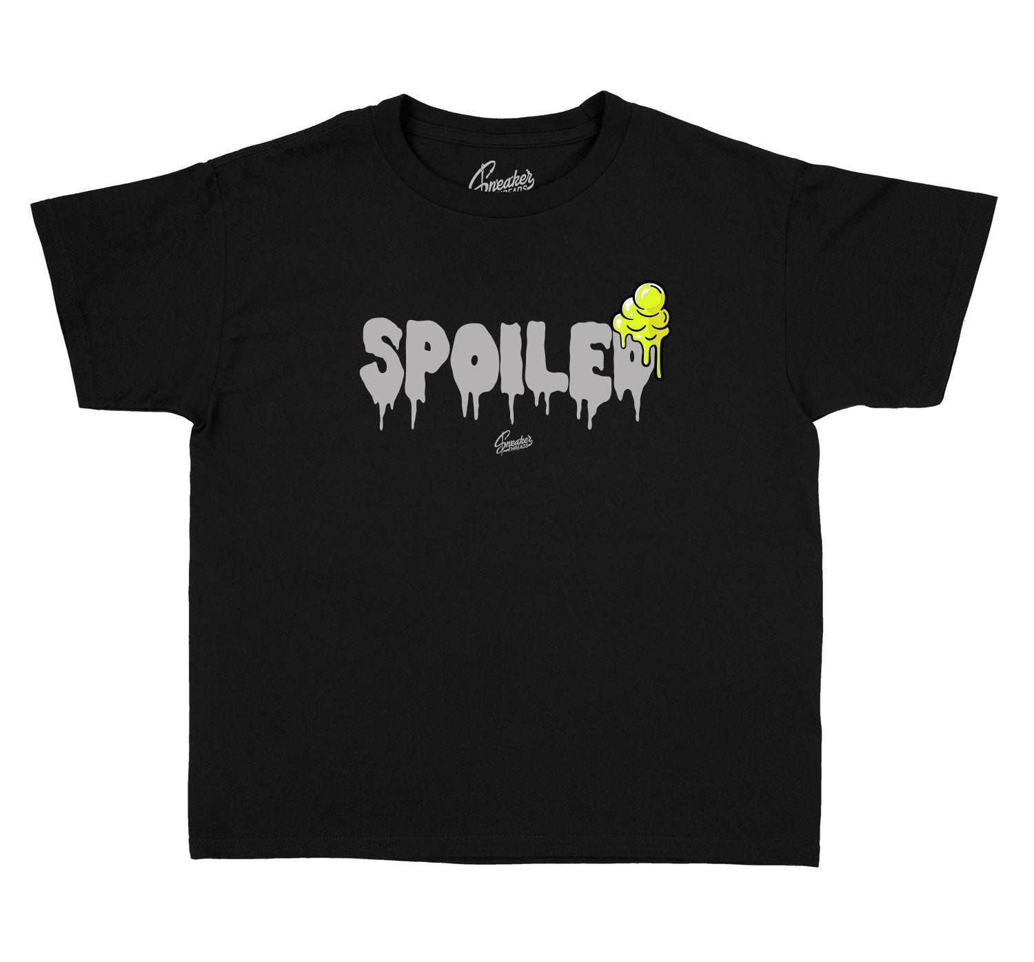 Kids Neon 4 Shirt - Spoiled - Black