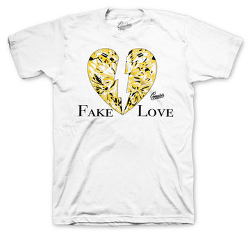 Retro 11 Citrus Shirt - Love - White