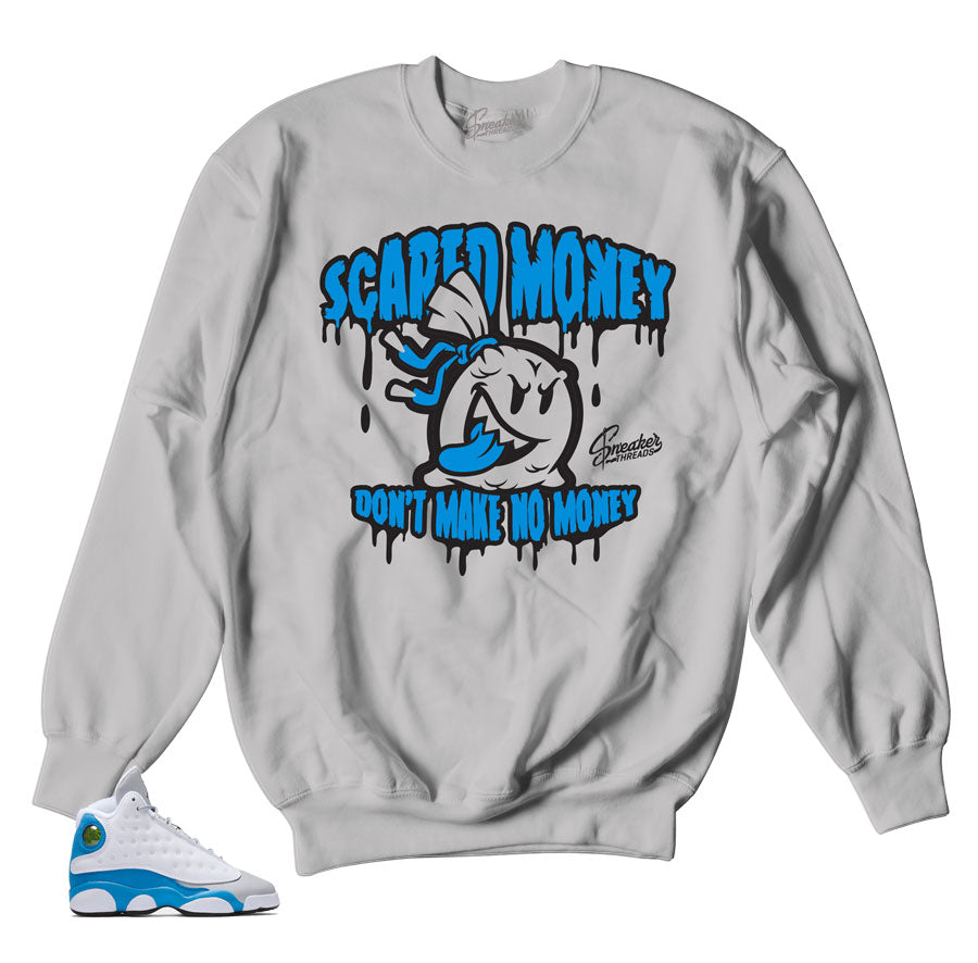 Jordan 13 italy blue sweaters match shoes | Sneaker sweaters