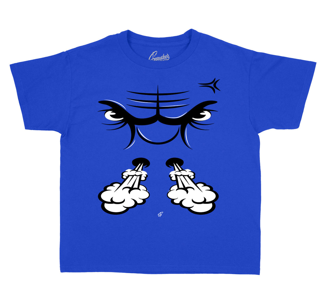 Kids T shirt collection to match with Jordan 5 Racer Blue sneaker collection