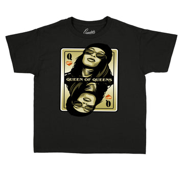 Kids Royalty 12 Shirt - Queens  - Black