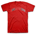 Gym Red Jordan 14 Sneaker collection matches mens tee collection 
