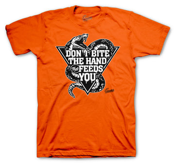 Foamposite Pro Halloween Shirt - Don't Bite - Orange