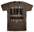 T shirt collection for guys made to match the Jordan 1 dark mocha sneaker