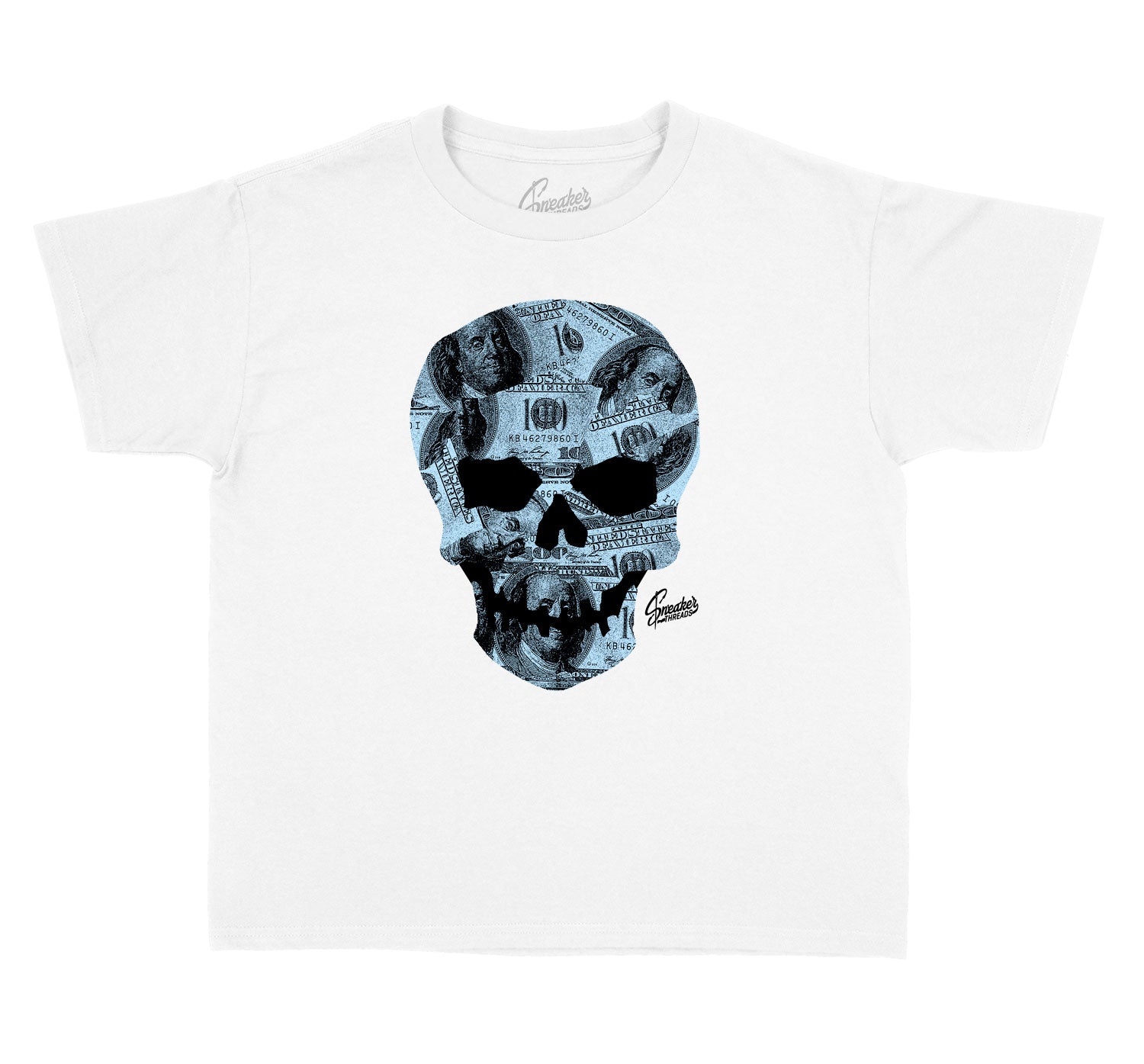 Jordan 11 legend blue sneaker collection goes with kids shirts