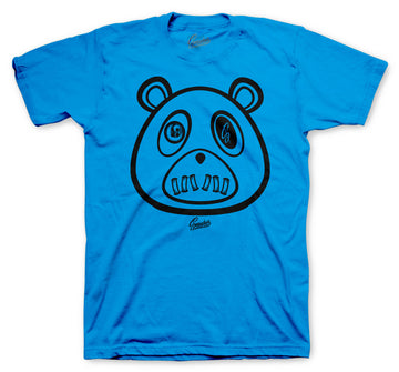 700 Bright Cyan Shirt - ST Bear - Cyan