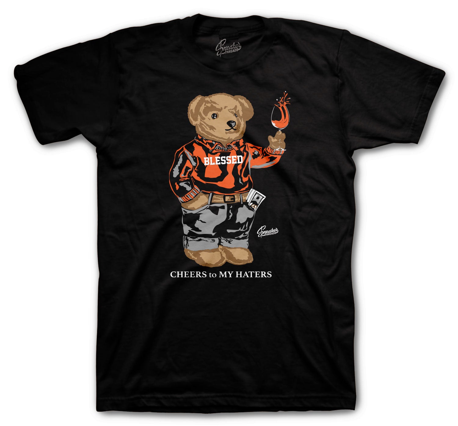 Retro 14 Winterized Shirt - Cheers Bear - Black