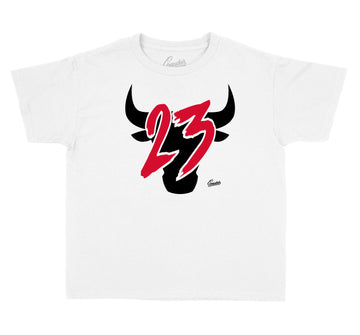 Retro gym red Jordan collection matching kids t shirt collection