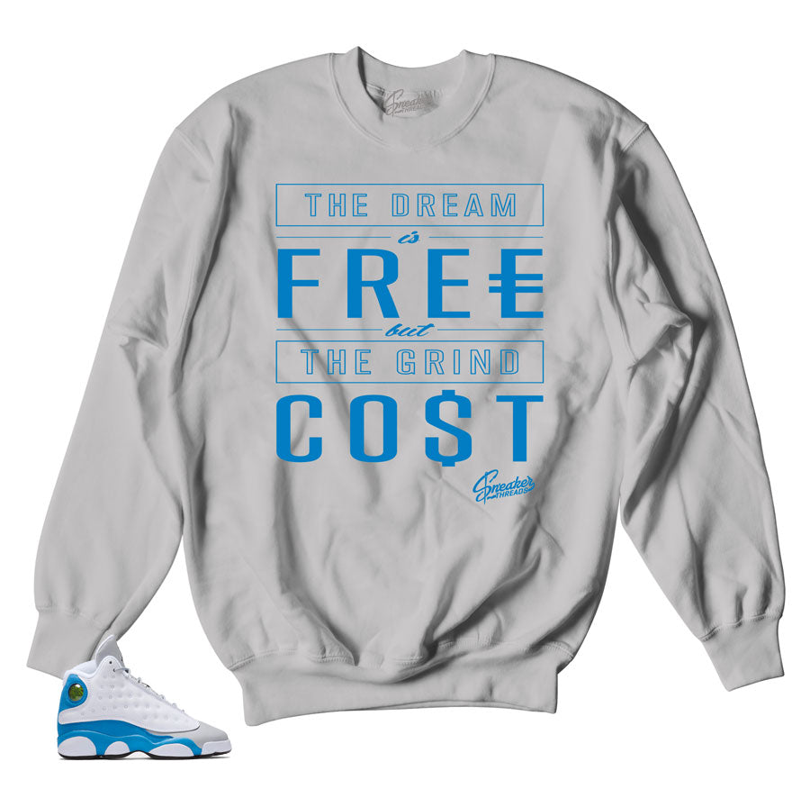 Sweatshirts match Jordan 13 italy blue shoes | Sneaker sweaters