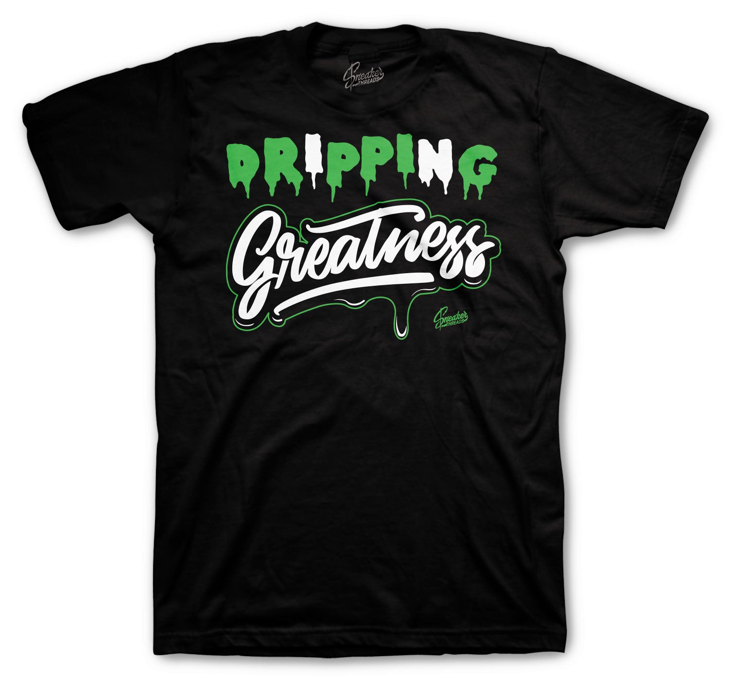 Retro 13 Lucky Green Shirt - Drip Greatness - Black