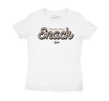 Women shirts to look like snacks with Yeezy 500 Stone