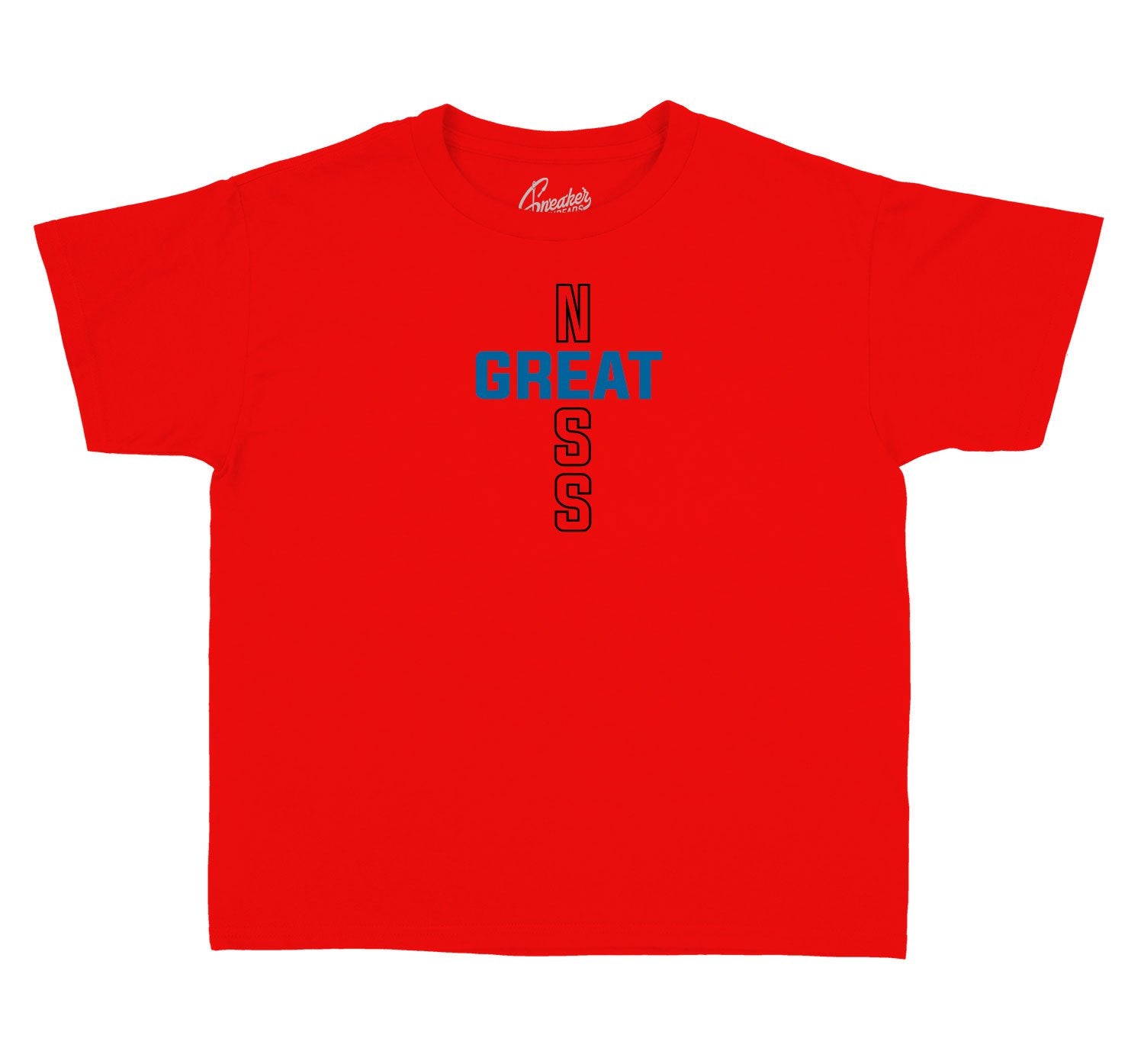 Jordan 4 What The Four Greatness Cross shirt for kids