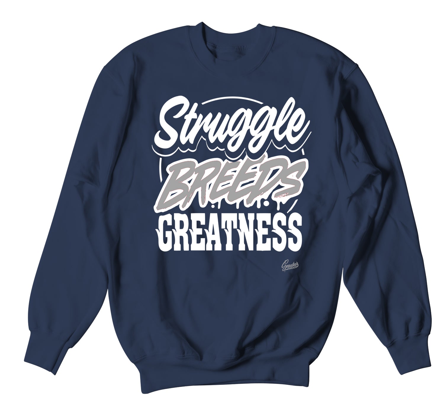 crewneck sweater collection matching with mens jordan 1 midnight navy sneaker collection 