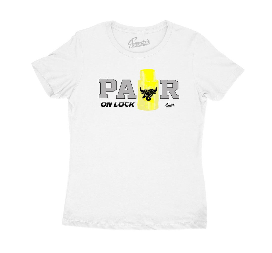 womens tee collection designed to match the Jordan 6 citron tint
