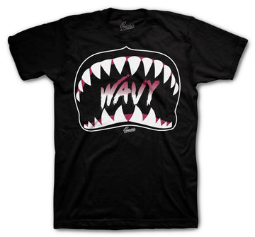 Retro 4 PSG Shirt - Wavy - Black