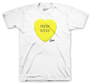 Jordan 6 citron tint sneaker collection matching mens tee collection