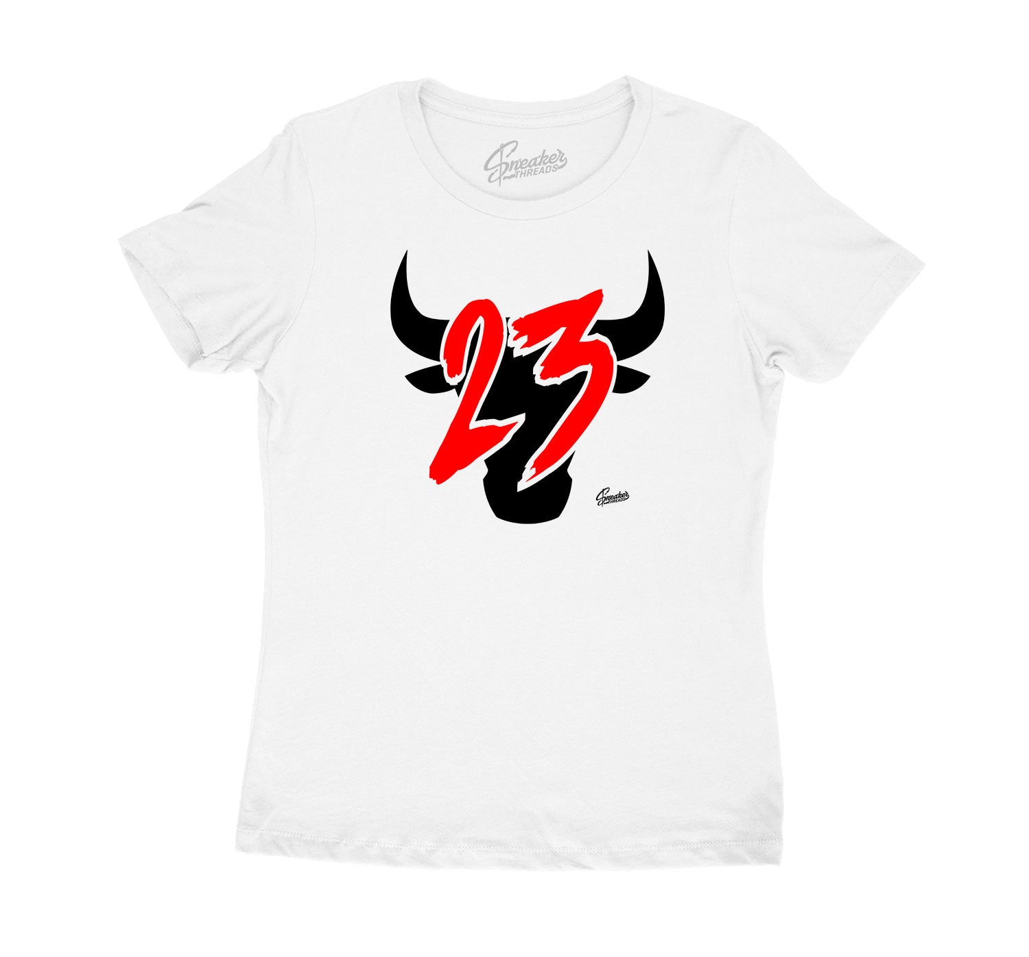 Fire Red Jordan 4 sneaker collection matching with womens t shirts