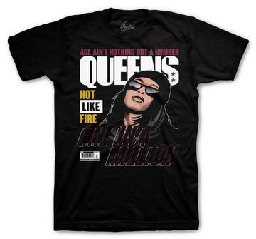 Retro 6 Singles Day Shirt - Queens - Black