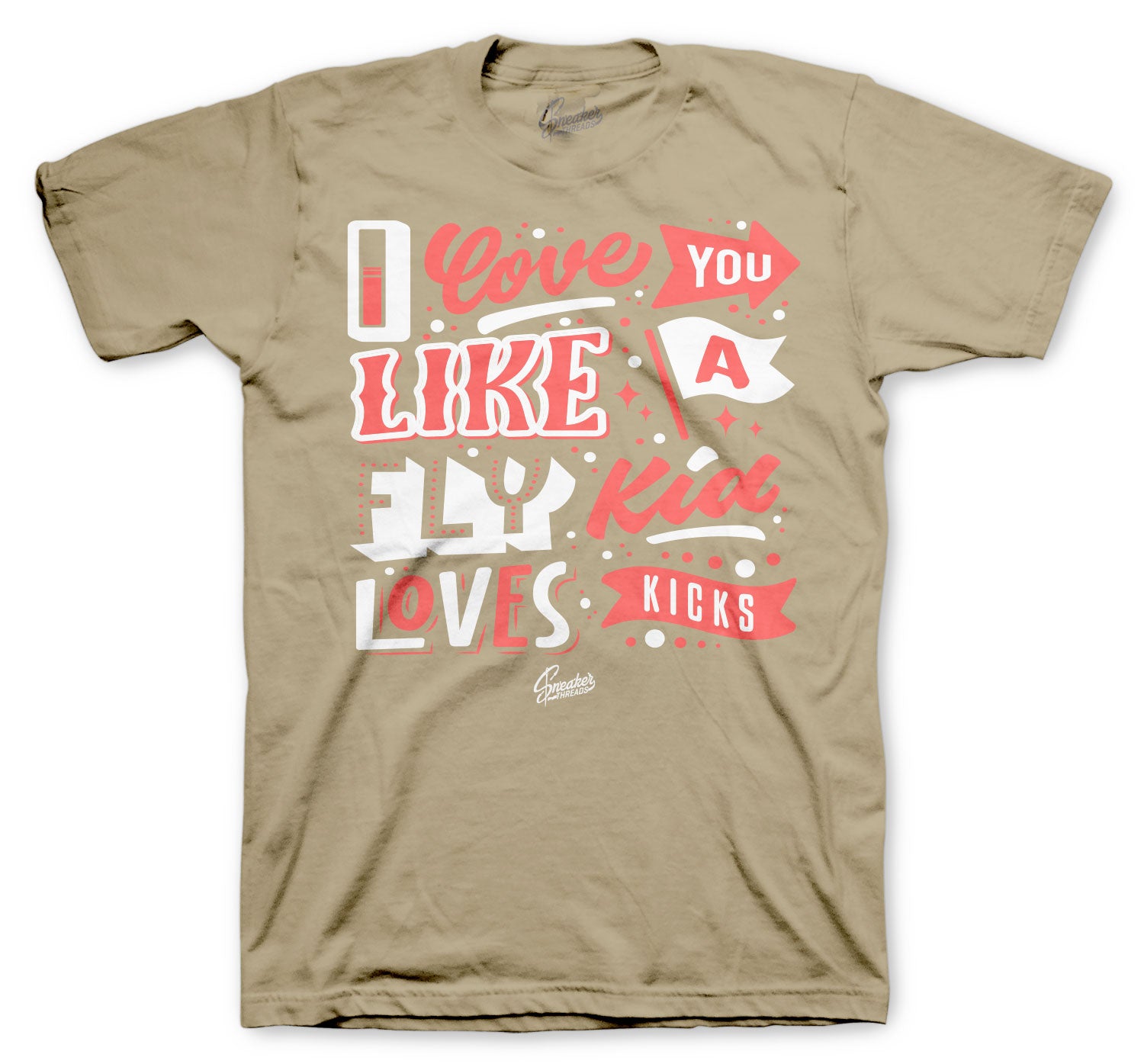 Sand Taupe 350 Shirt - Love Kicks - Tan