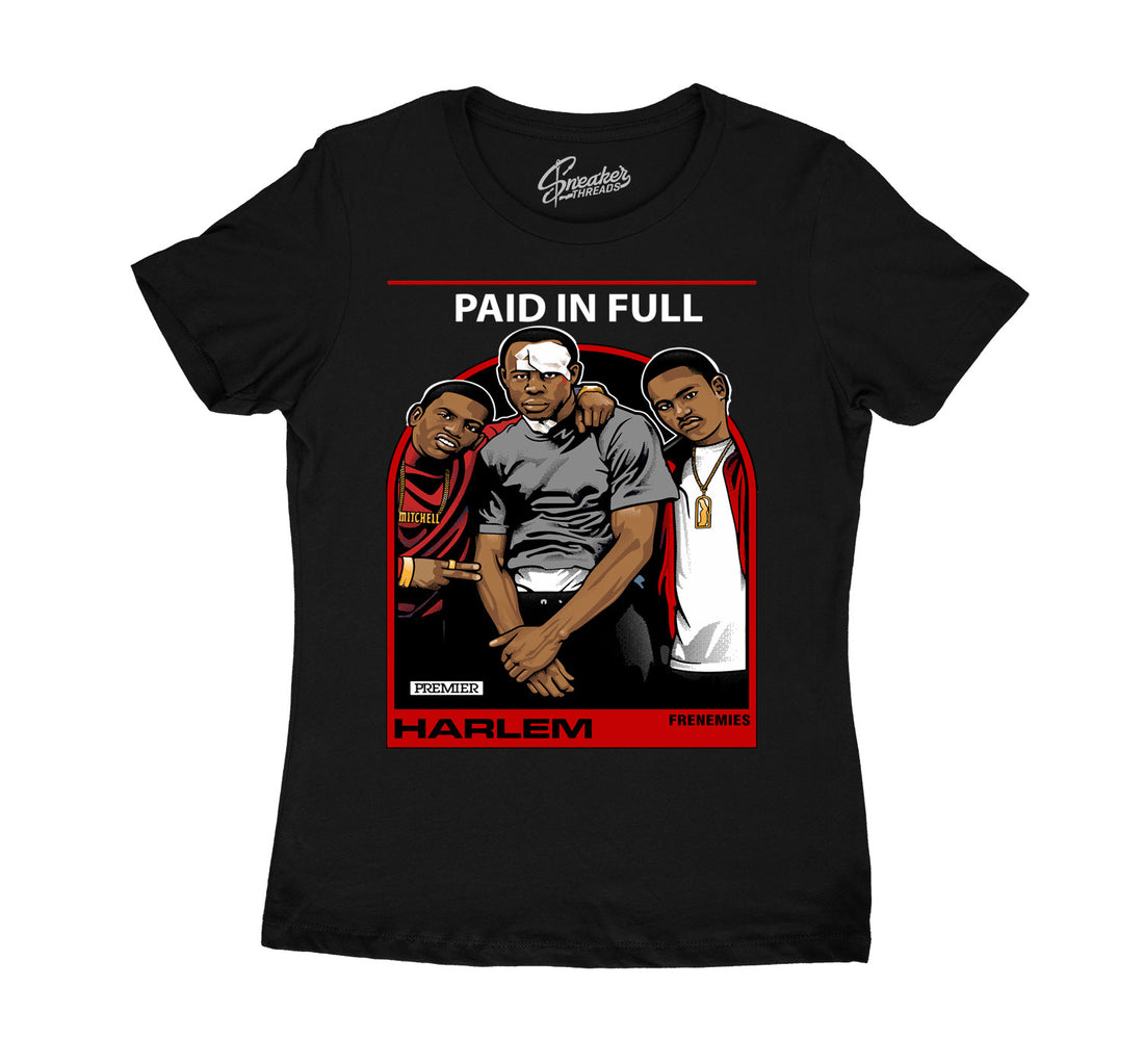 T shirt collection to match with mens Jordan 13 red flint sneaker collection 