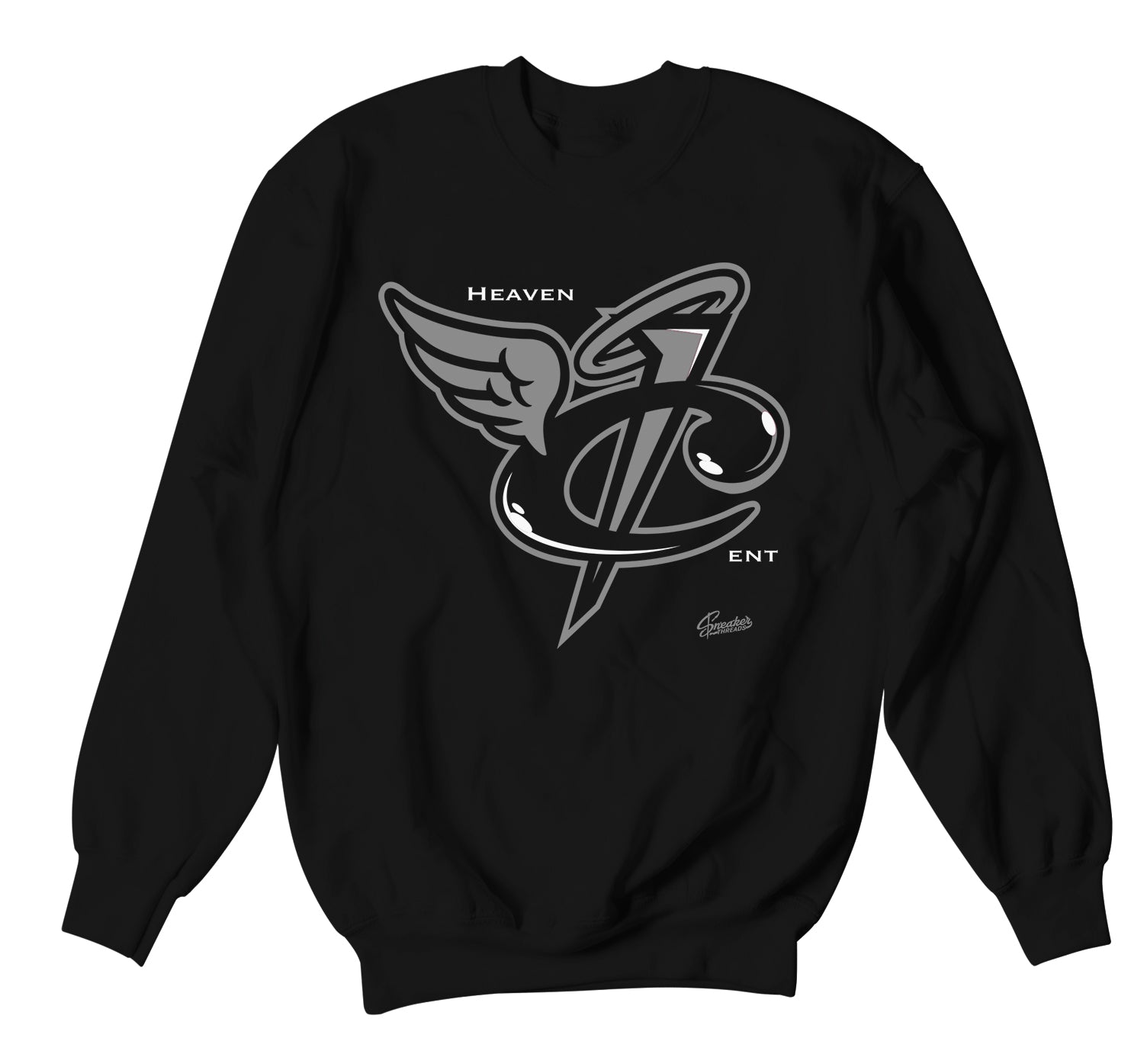 Foamposite Anthracite Sweater - Heaven Cent - Black