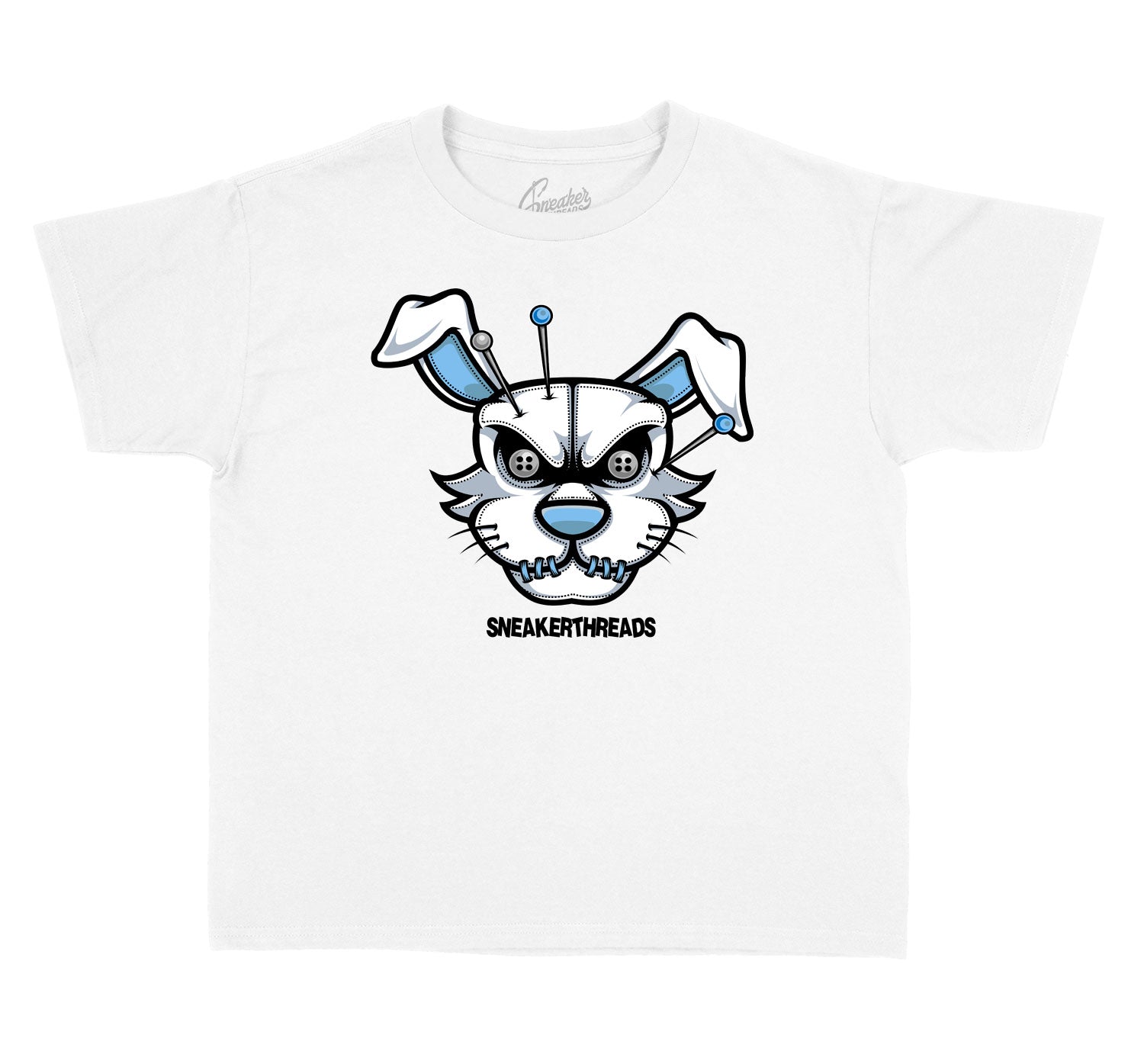 Kids University Blue 9 Shirt - ST Hare - White