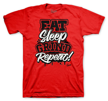 Retro 1 AJKO Chicago Shirt - Daily Routine - Red