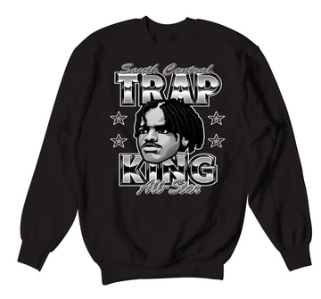 Retro 5 Moonlight Sweater -Trap King - Black