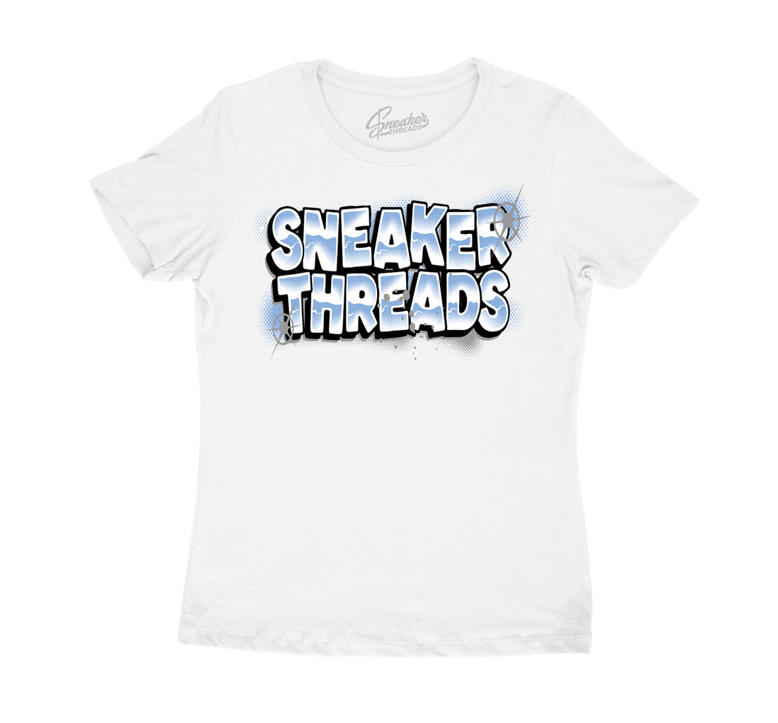 Womens t shirt collection to go with Jordan 11 legend blue sneaker collection 